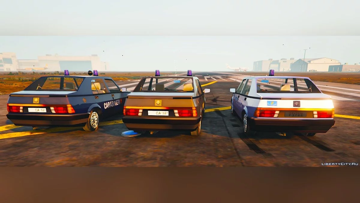 Alfa Romeo 75 Polizia-Carabinieri-Guardia di Finanza / GTA 5