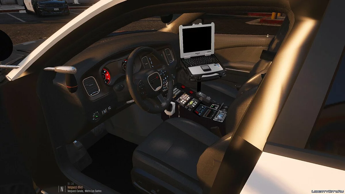 Fictional 2016 LAPD Style Dodge Charger [ELS] / GTA 5