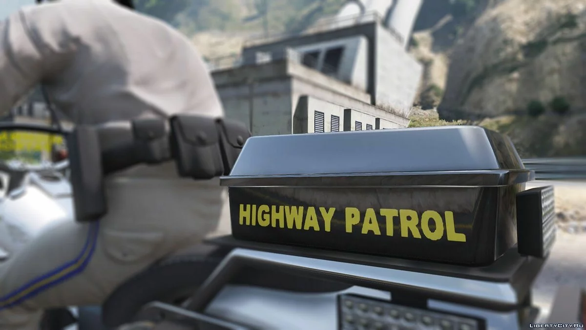 Bicicleta de Policía SAHP Vanilla [ELS] 1.1.0 / GTA 5