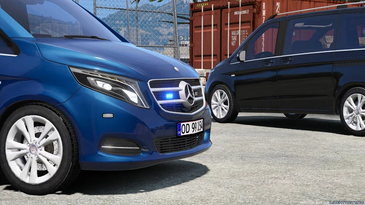 2016 مرسيدس v250 - شرطة دنماركية غير مميزة [ELS] [بيتا] / جي تي أي 5