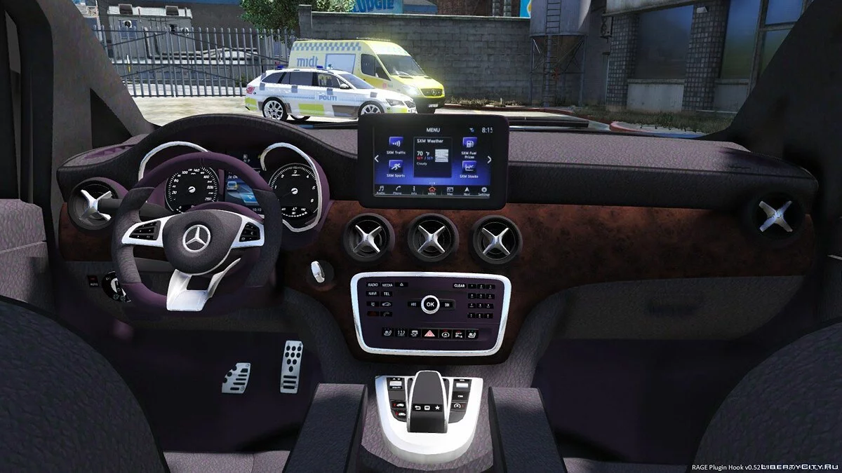 2016 مرسيدس v250 - شرطة دنماركية غير مميزة [ELS] [بيتا] / جي تي أي 5