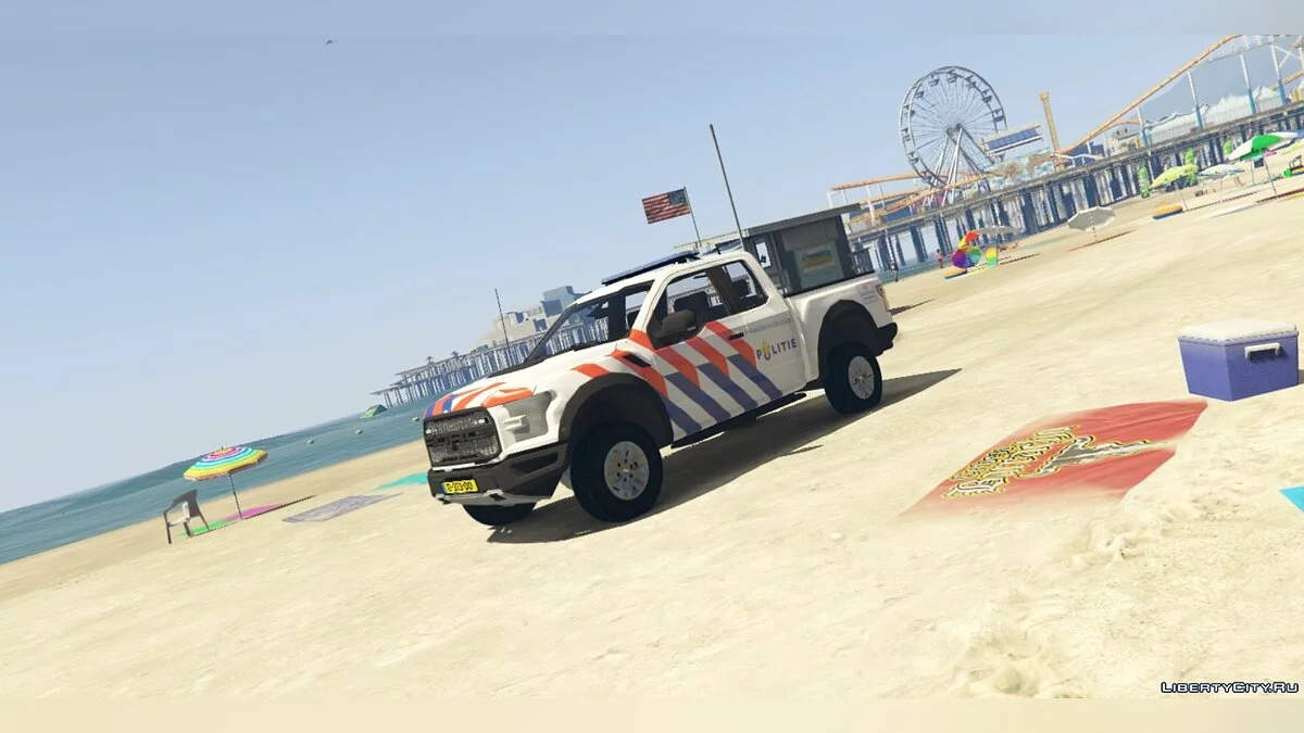 2017款福特F-150猛禽荷兰警车【模板 | ELS】2.0 / GTA 5