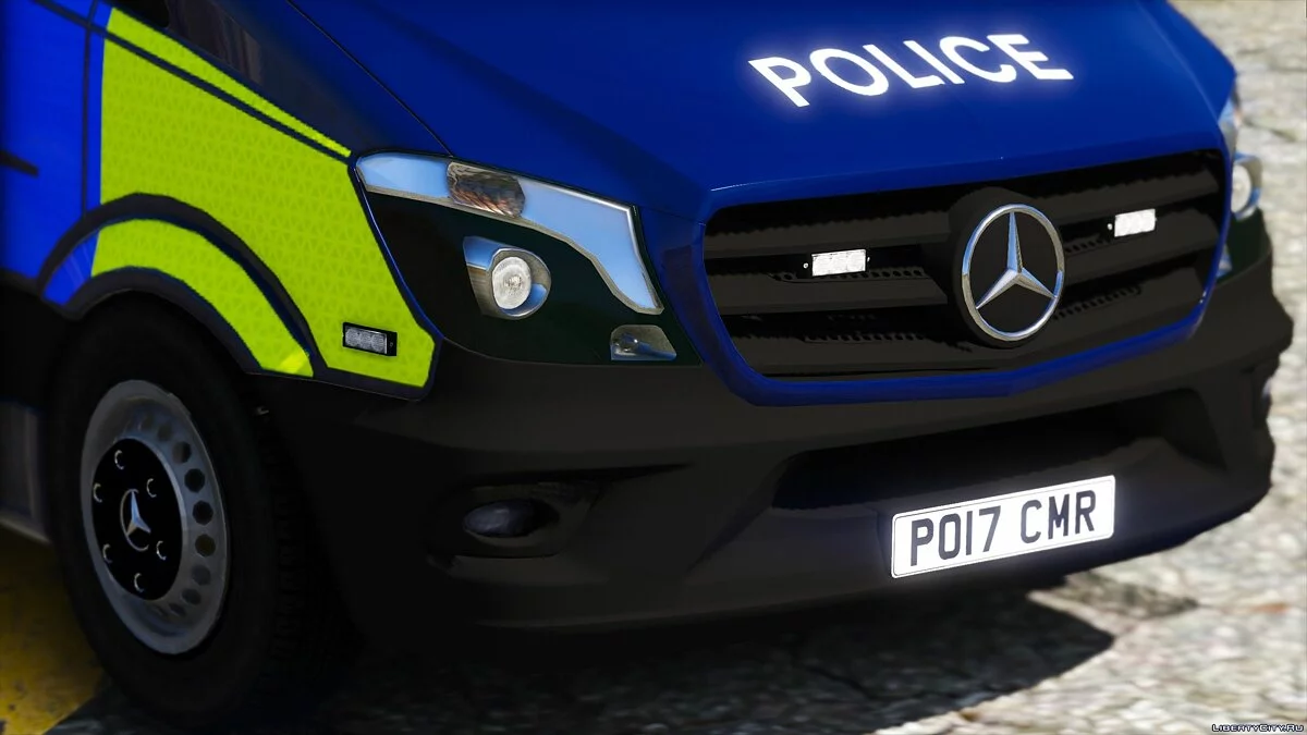 2017 Lancashire Polizei Mercedes Sprinter [ELS] 1.0 / GTA 5