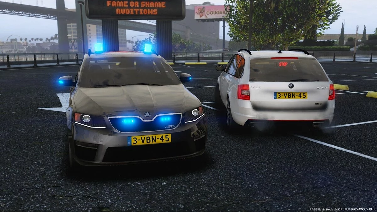 Skoda Octavia Estate Policía Sin Marcas [ELS] 1.1 / GTA 5