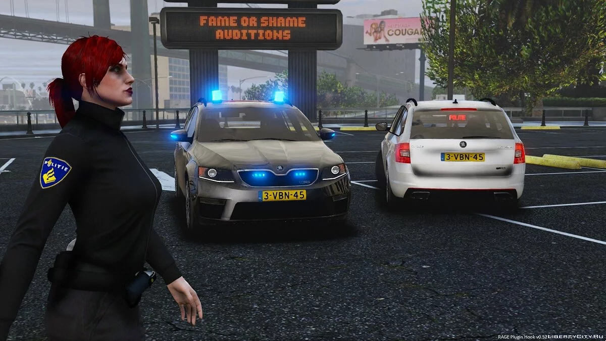 Skoda Octavia Estate Policía Sin Marcas [ELS] 1.1 / GTA 5