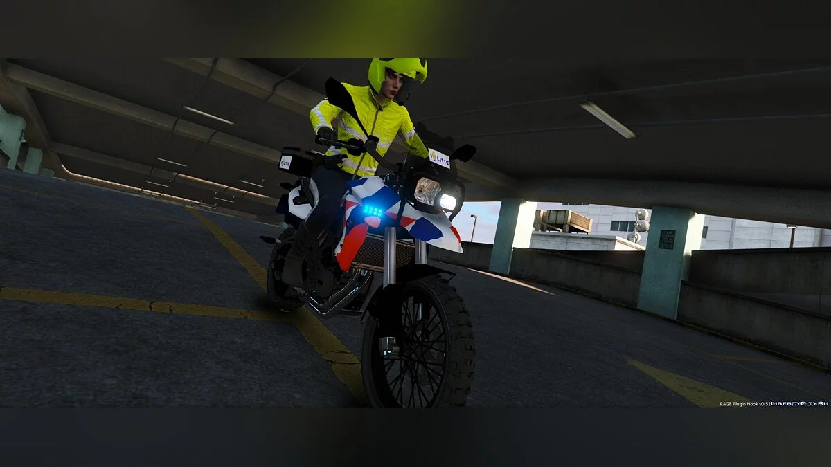 BMW f800gs Polícia Holandesa [ELS] 1.1 / GTA 5