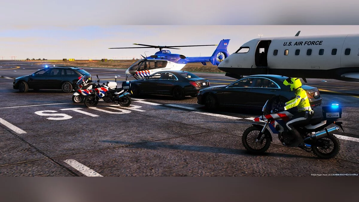 BMW f800gs Polícia Holandesa [ELS] 1.1 / GTA 5