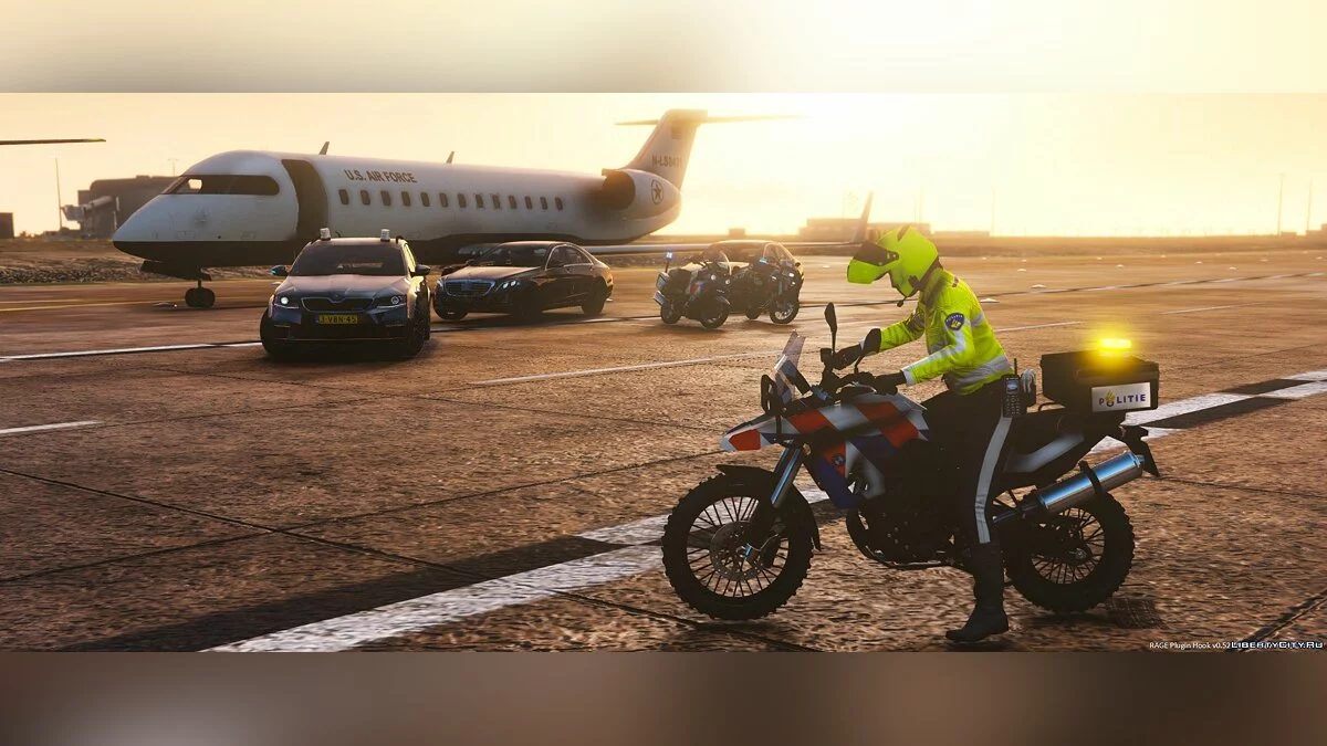 BMW f800gs Polícia Holandesa [ELS] 1.1 / GTA 5