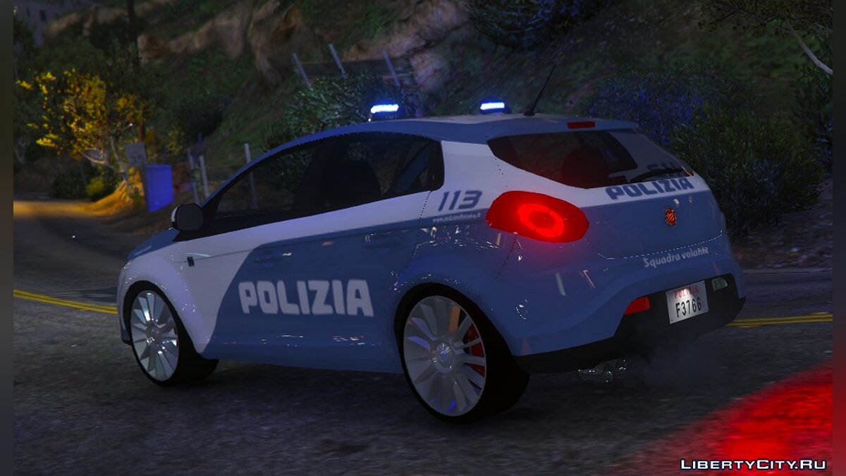 Download Fiat Bravo Polizia 2.0 for GTA 5