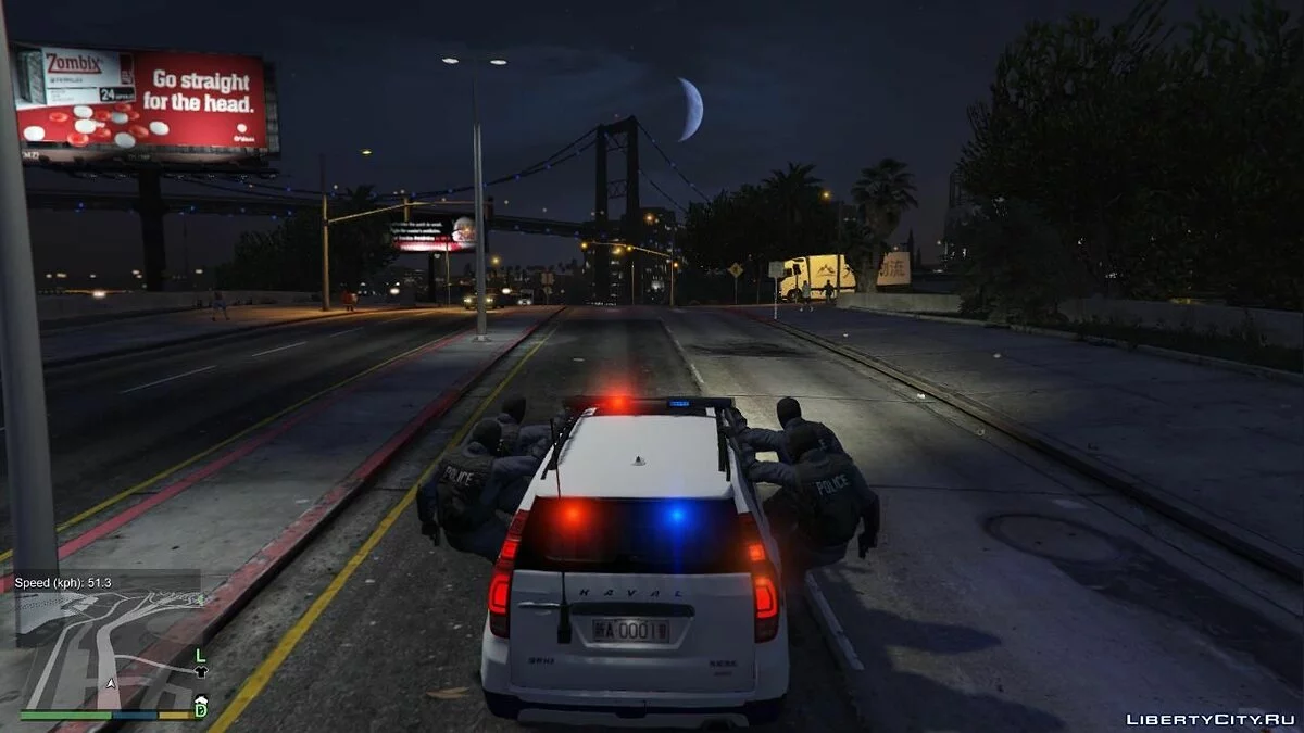 Great Wall Haval H9 Policía [Reemplazo] 1.1 / GTA 5