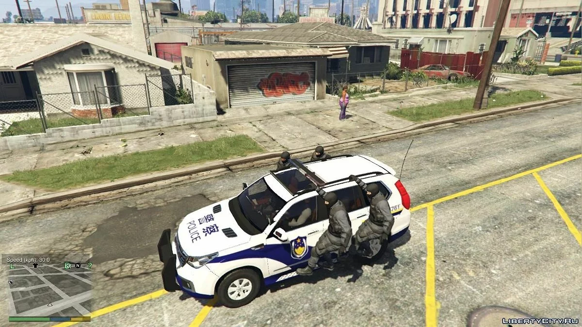 Great Wall Haval H9 Policía [Reemplazo] 1.1 / GTA 5
