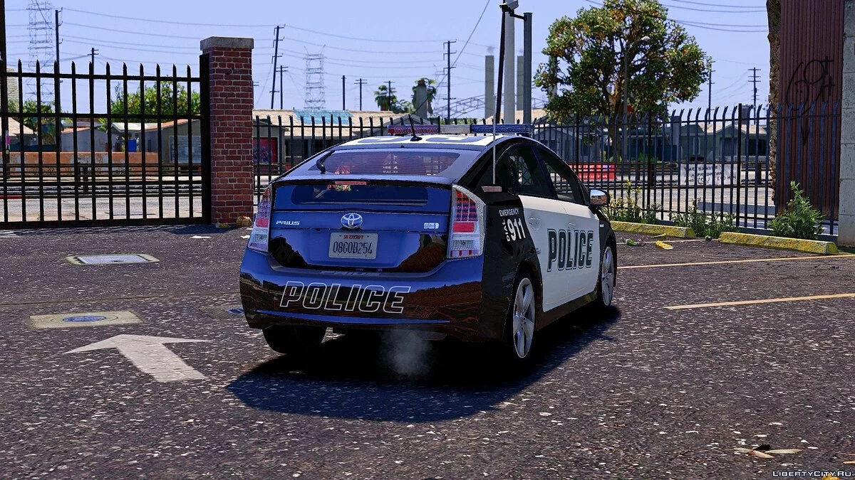 Toyota Prius Polizei [Ersetzen | Scheibenwischer | Vorlage] 1.0 / GTA 5