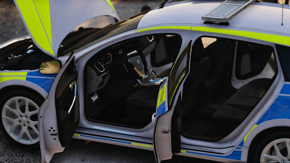 2016 Police Volvo S60 & V60 Polestar (ELS Pack) / GTA 5