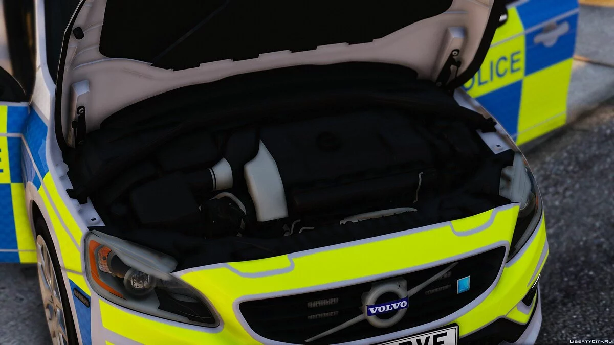 2016 Police Volvo S60 & V60 Polestar (ELS Pack) / GTA 5