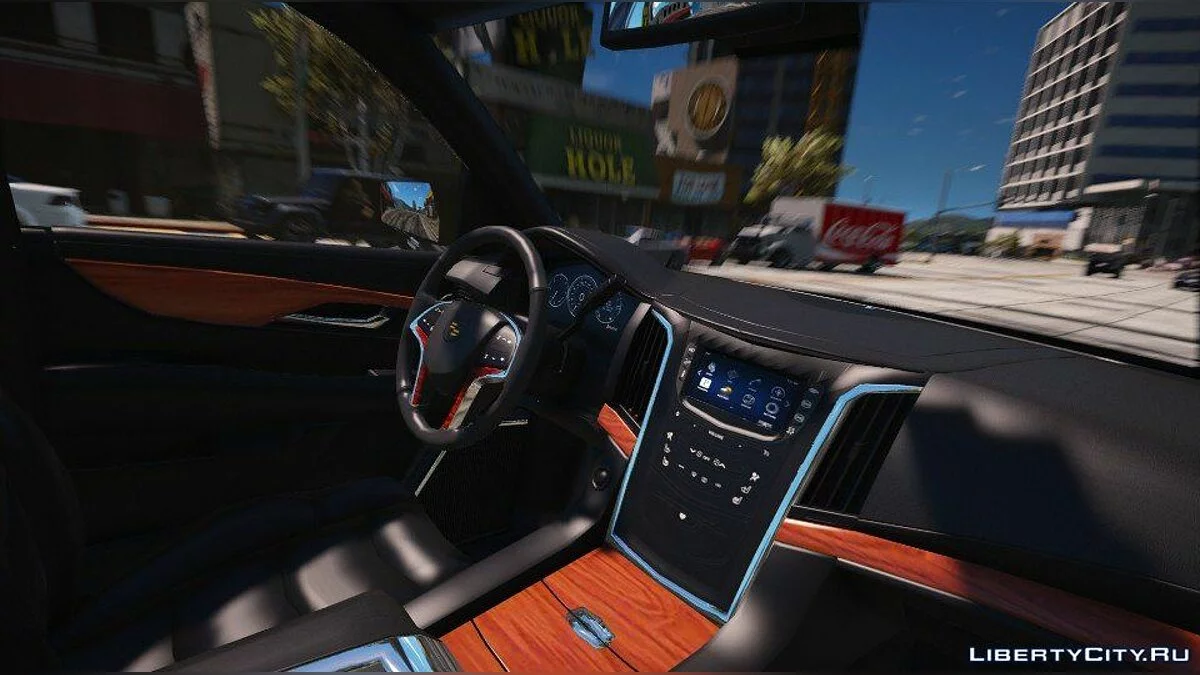 Cadillac Escalade FBI Патрульний автомобіль 2015 [Add-On] / GTA 5