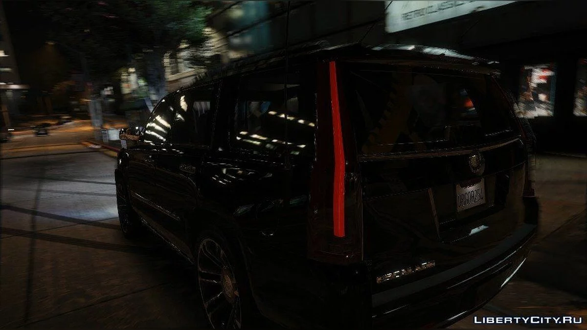 Cadillac Escalade FBI Патрульний автомобіль 2015 [Add-On] / GTA 5