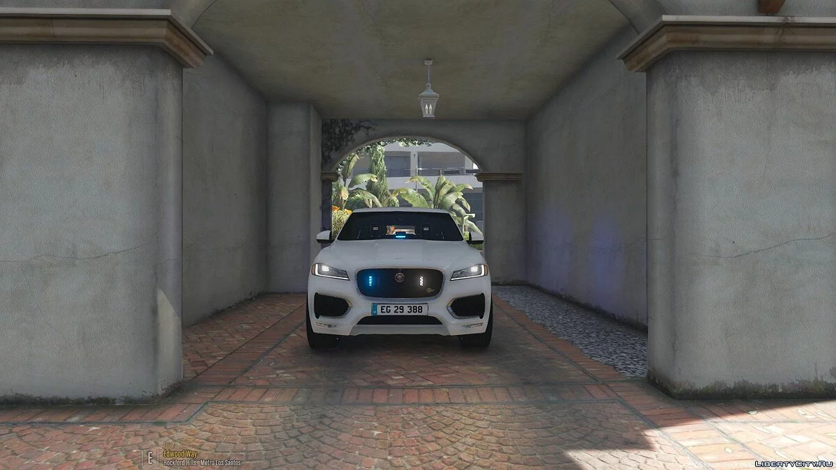 Jaguar de Policía Danés Sin Marcas (ELS) 1.1 / GTA 5