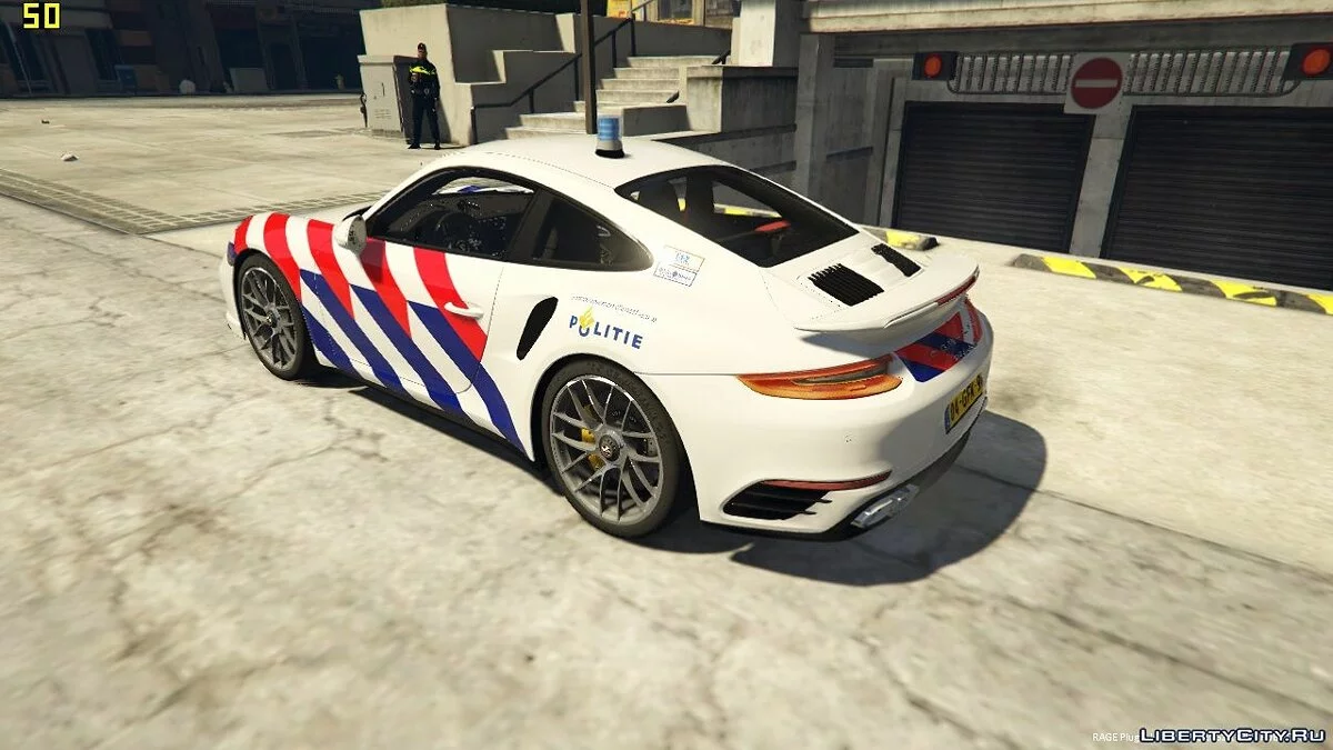 Поліцейський Porsche 911 S TURBO (Нідерландська поліція) 1.0 / GTA 5