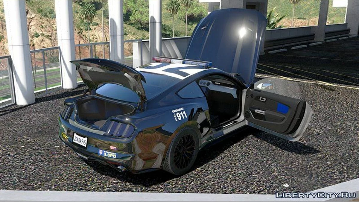 Ford Mustang Polizei (LSPD) 1.0 / GTA 5