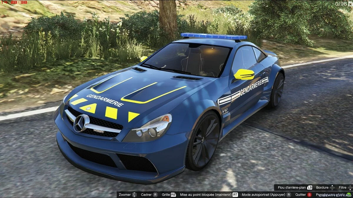 مرسيدس SL65 AMG جيندارمري / جي تي أي 5