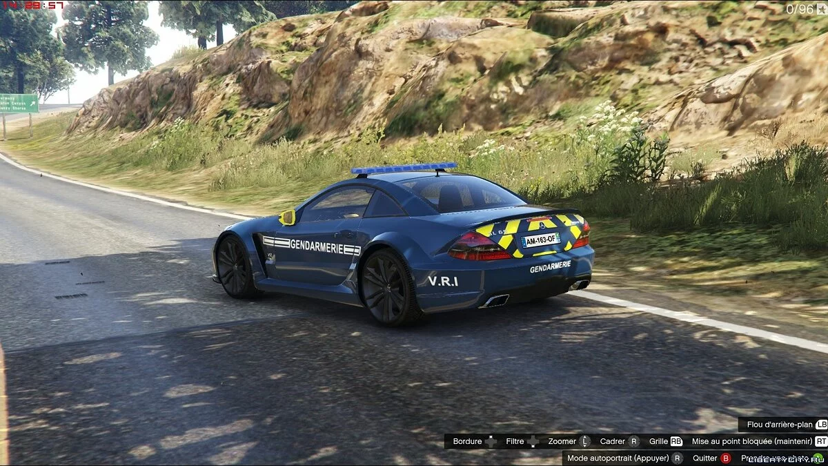 مرسيدس SL65 AMG جيندارمري / جي تي أي 5