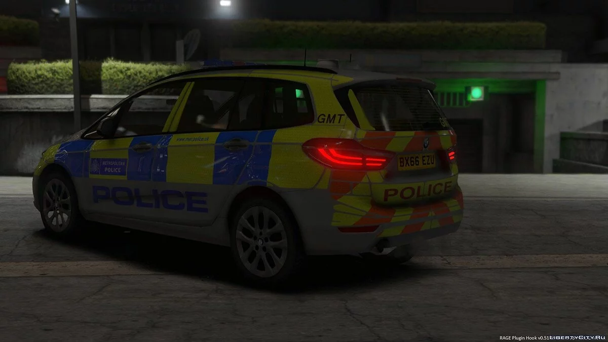 Policía Metropolitana 2017 BMW 2 Series Grand Tourer ELS / GTA 5