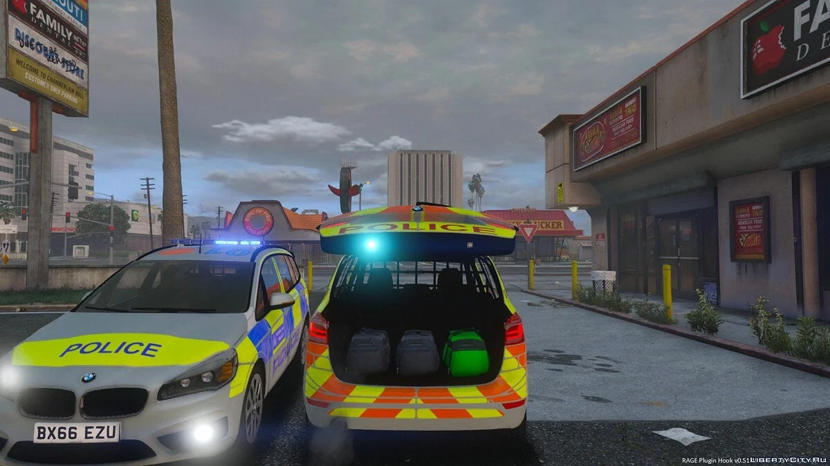 Policía Metropolitana 2017 BMW 2 Series Grand Tourer ELS / GTA 5