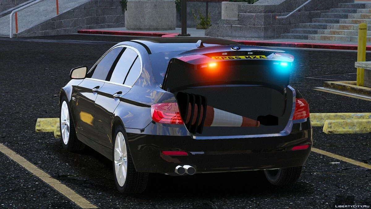 Unmarked BMW 530d 2015 [ELS] 1.0 / GTA 5