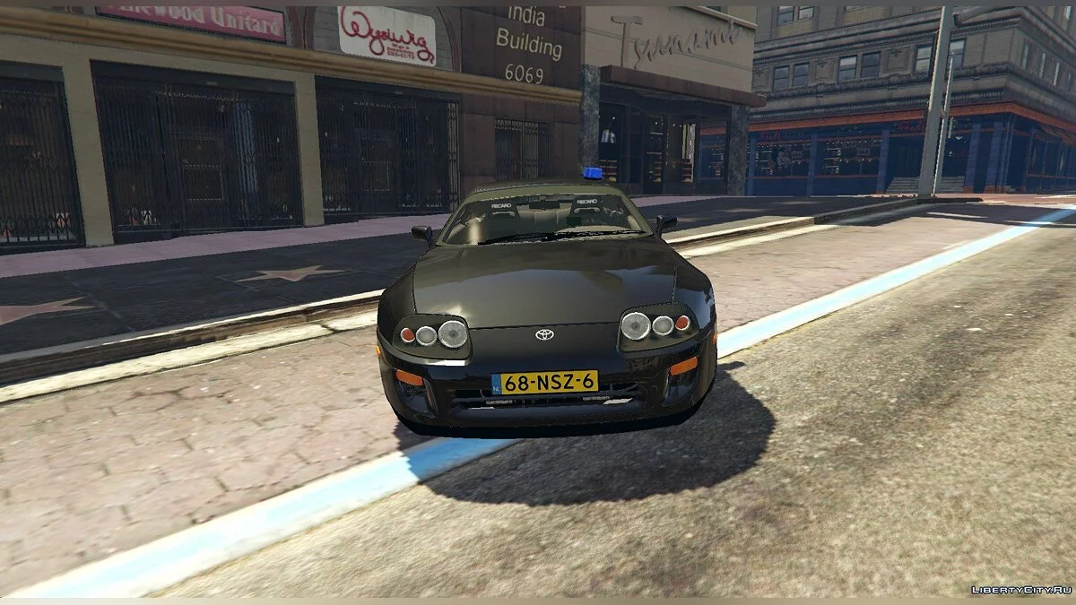 Toyota Supra 1998 Polícia Holandesa Não Marcada [ELS] 1.1 / GTA 5
