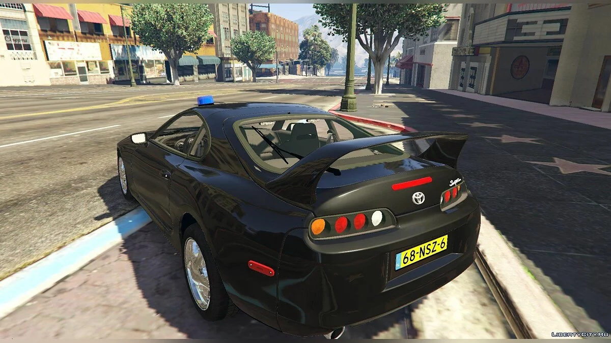 Toyota Supra 1998 Polícia Holandesa Não Marcada [ELS] 1.1 / GTA 5