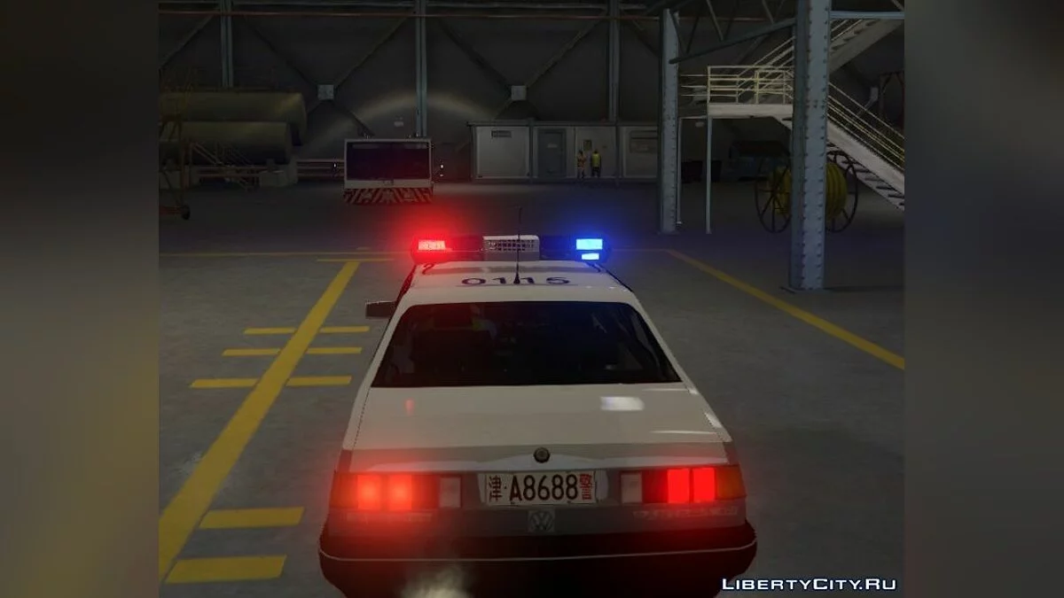 大众桑塔纳中国警车 [ELS] / GTA 5