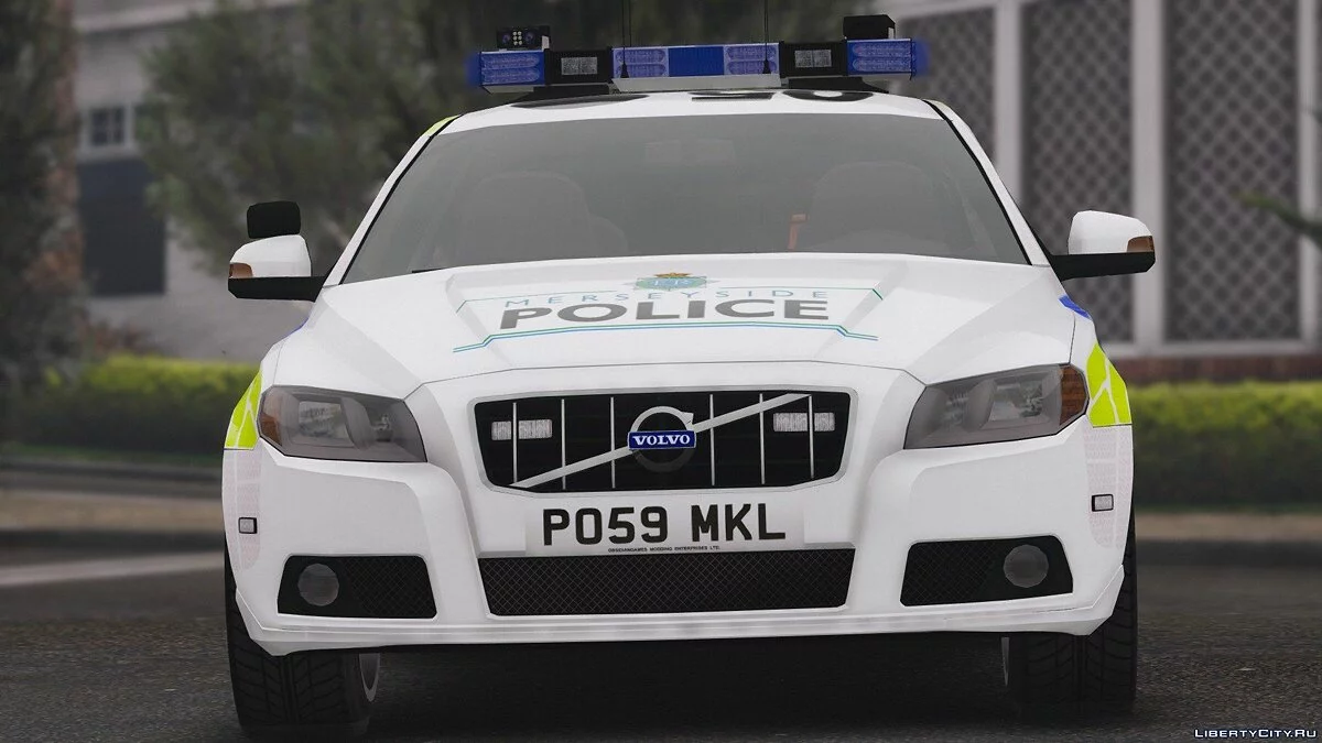 Policía de Merseyside RPU Volvo V70 2011 [ELS] 1.0 / GTA 5