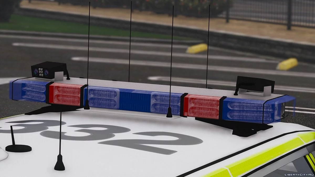 Policía de Merseyside RPU Volvo V70 2011 [ELS] 1.0 / GTA 5
