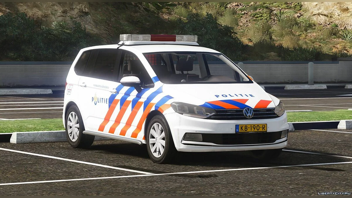 2016 Volkswagen Touran Niederländische Polizei / Nederlandse Politie [ELS] 1.1 / GTA 5