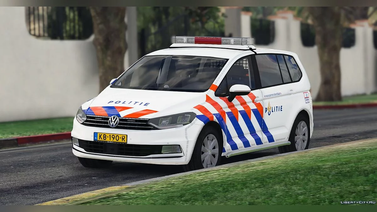 2016 Volkswagen Touran Niederländische Polizei / Nederlandse Politie [ELS] 1.1 / GTA 5