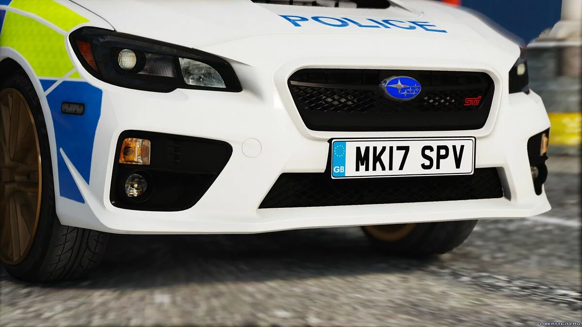 Subaru Impreza WRX Policía 2017 [Reemplazo | ELS] V1 / GTA 5