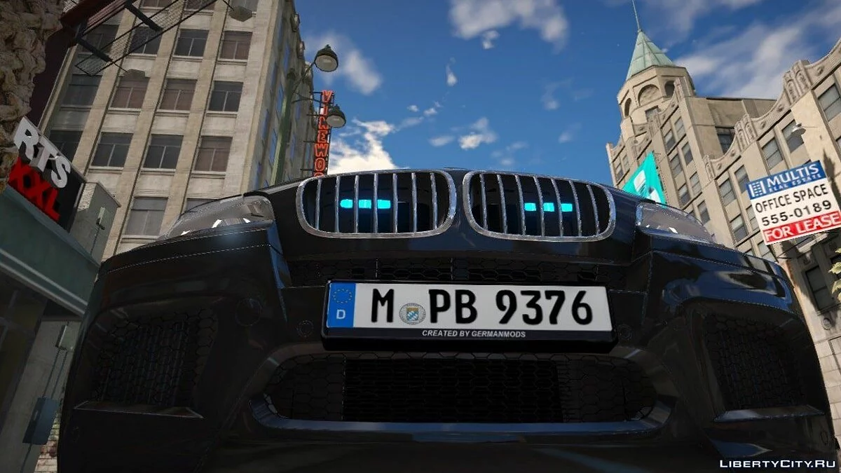 BMW X5M 2013 Поліція Баварії Крипо [ELS] 1.0 / GTA 5
