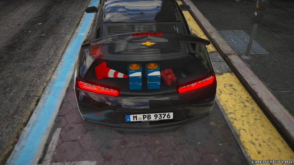 Chevrolet Camaro 2016 Polizei Bayern Kripo [ELS] 1.0 / GTA 5