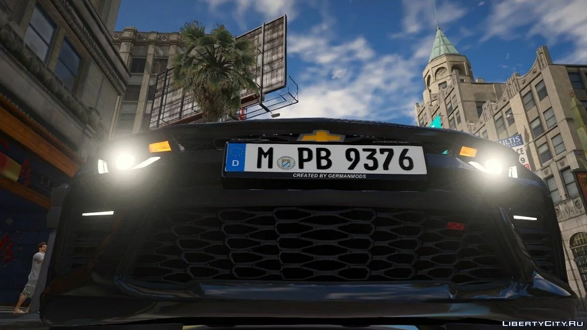 Chevrolet Camaro 2016 Polizei Bayern Kripo [ELS] 1.0 / GTA 5