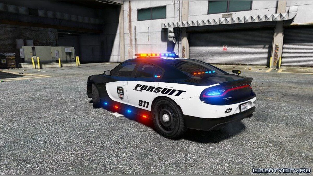 2015 Dodge Charger Pursuit [Reemplazar] [ELS] 1.0.1 / GTA 5
