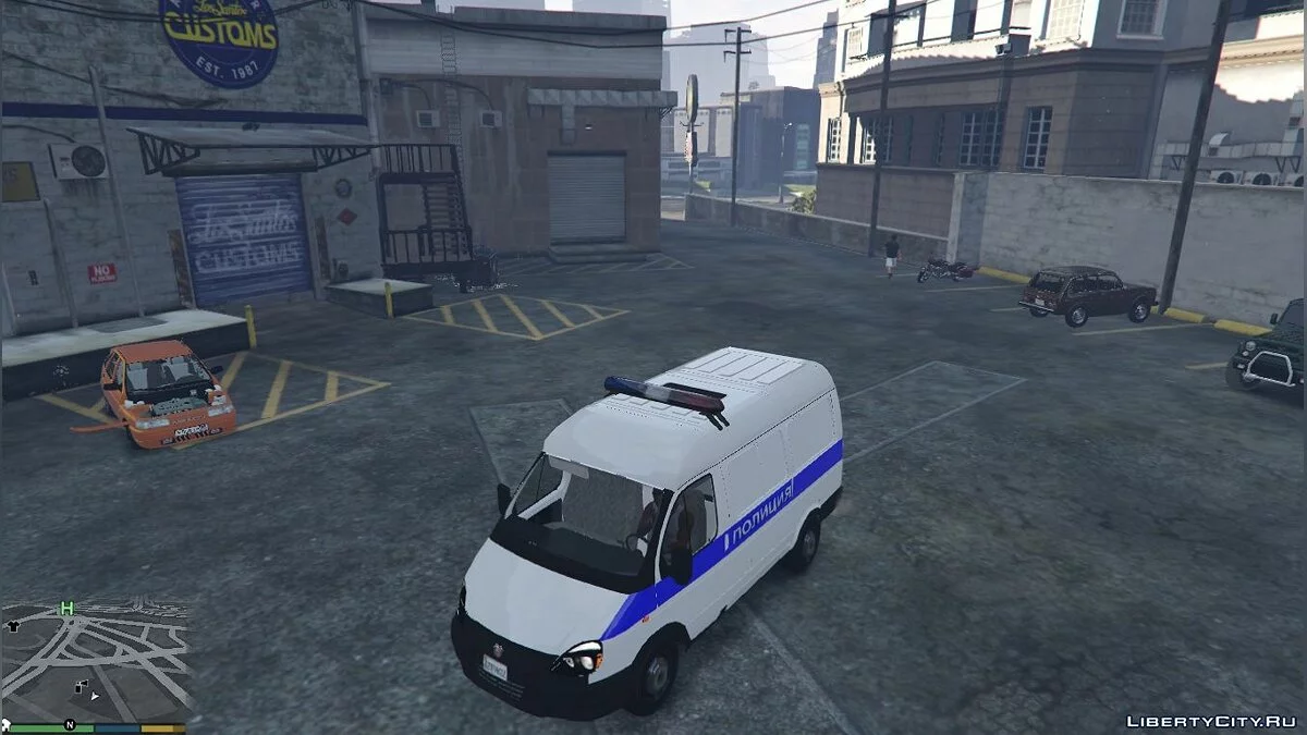 GAZ-2752 Gazel police 1.0 / GTA 5