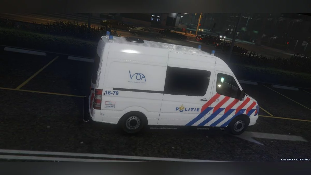 Mercedes Benz Sprinter 2015 Police néerlandaise / Nederlandse Politie VOA 1.0 / GTA 5