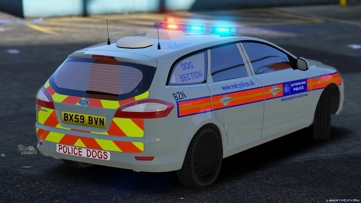 Metropolitan Police Ford Mondeo Dog Section [ELS] V1.2 / GTA 5
