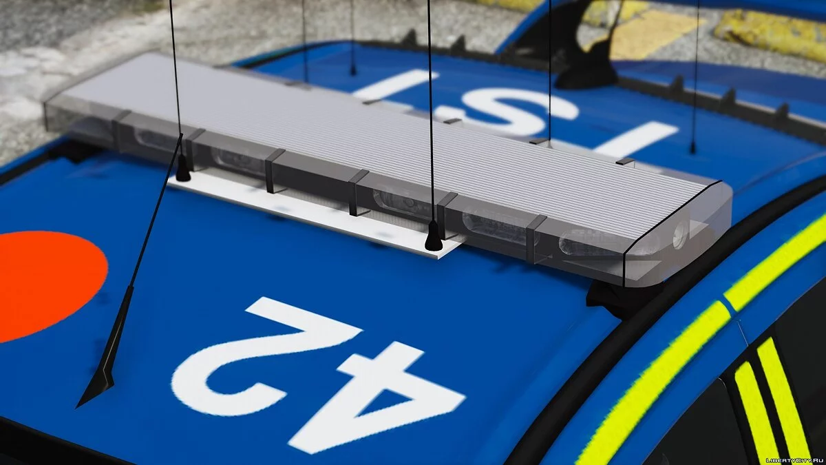 Поліцейський Mitsubishi Evo X (ELS увімкнено) [Замінити] V1 / GTA 5