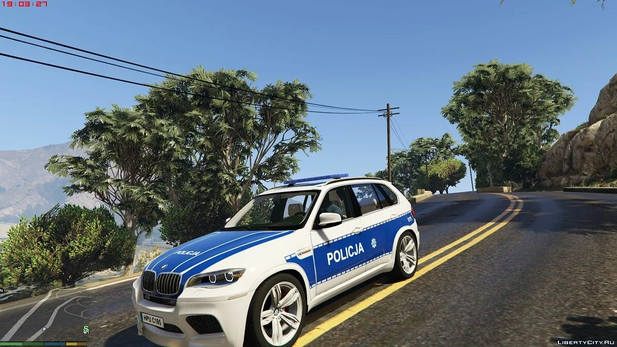 波兰警察BMW X5 [ELS] 1.0 / GTA 5