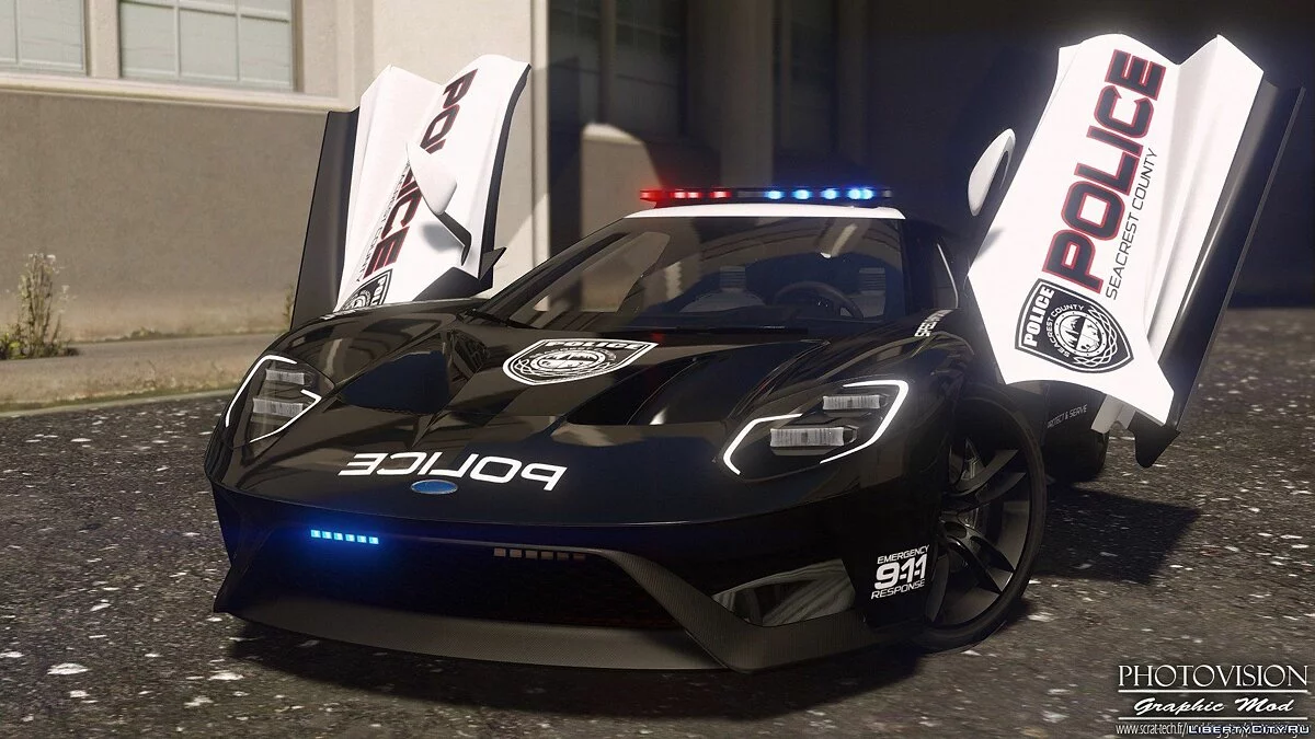 2017 Ford GT | Poursuite Policière [Ajout / Remplacement | Modèle] 1.0 / GTA 5