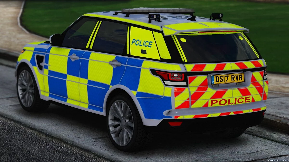 Range Rover SVR V1 da Polícia 2017 / GTA 5