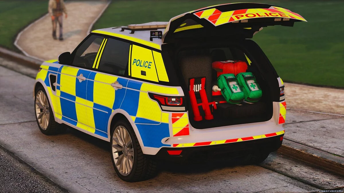 Range Rover SVR V1 da Polícia 2017 / GTA 5