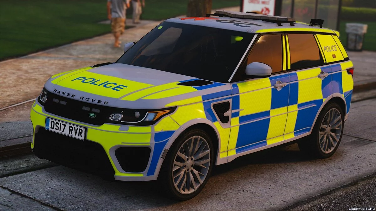 Range Rover SVR V1 da Polícia 2017 / GTA 5