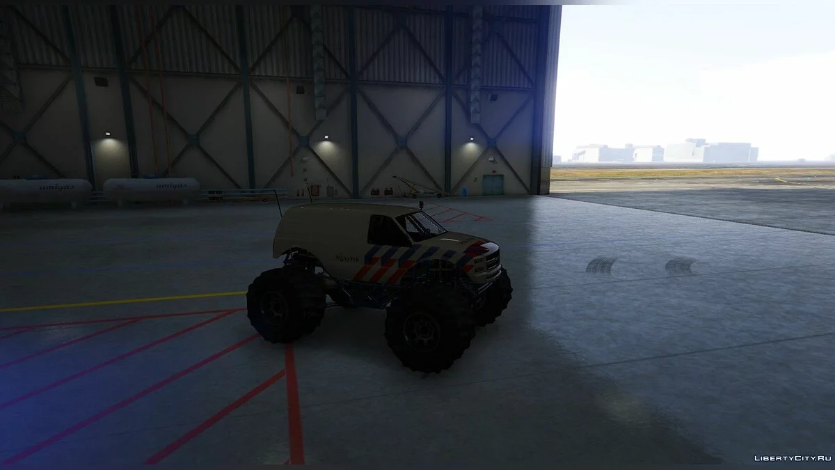 شرطة الشاحنة الهولندية العملاقة - شرطة الشاحنة الهولندية (خيالية) [ELS] 1.0 / جي تي أي 5